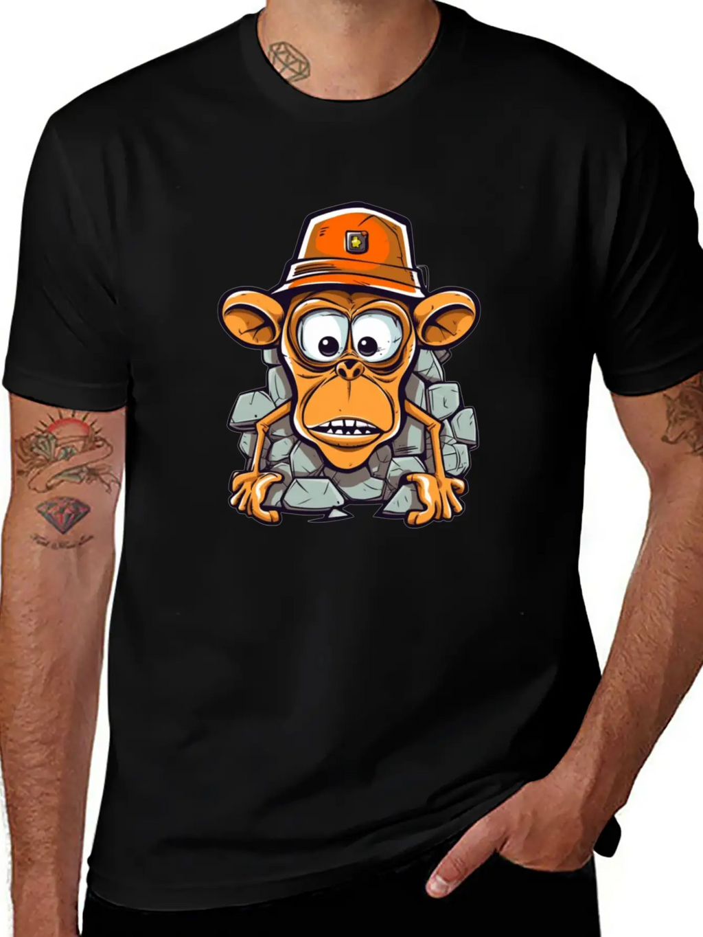 Stone Monkey Relaxed Everyday Tee – Lightweight And Durable Cotton