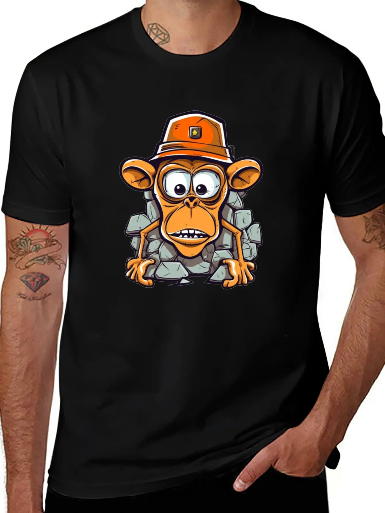 Stone Monkey Relaxed Everyday Tee – Lightweight And Durable Cotton