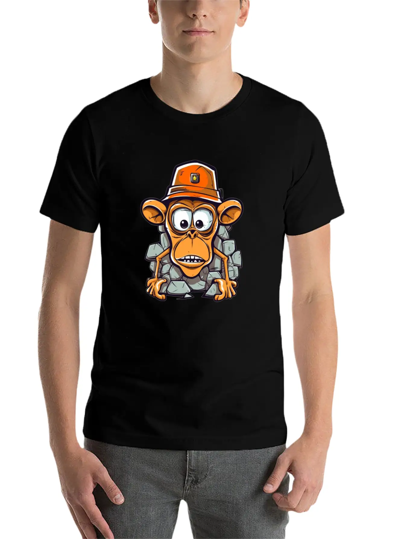 Stone Monkey Relaxed Everyday Tee – Lightweight And Durable Cotton