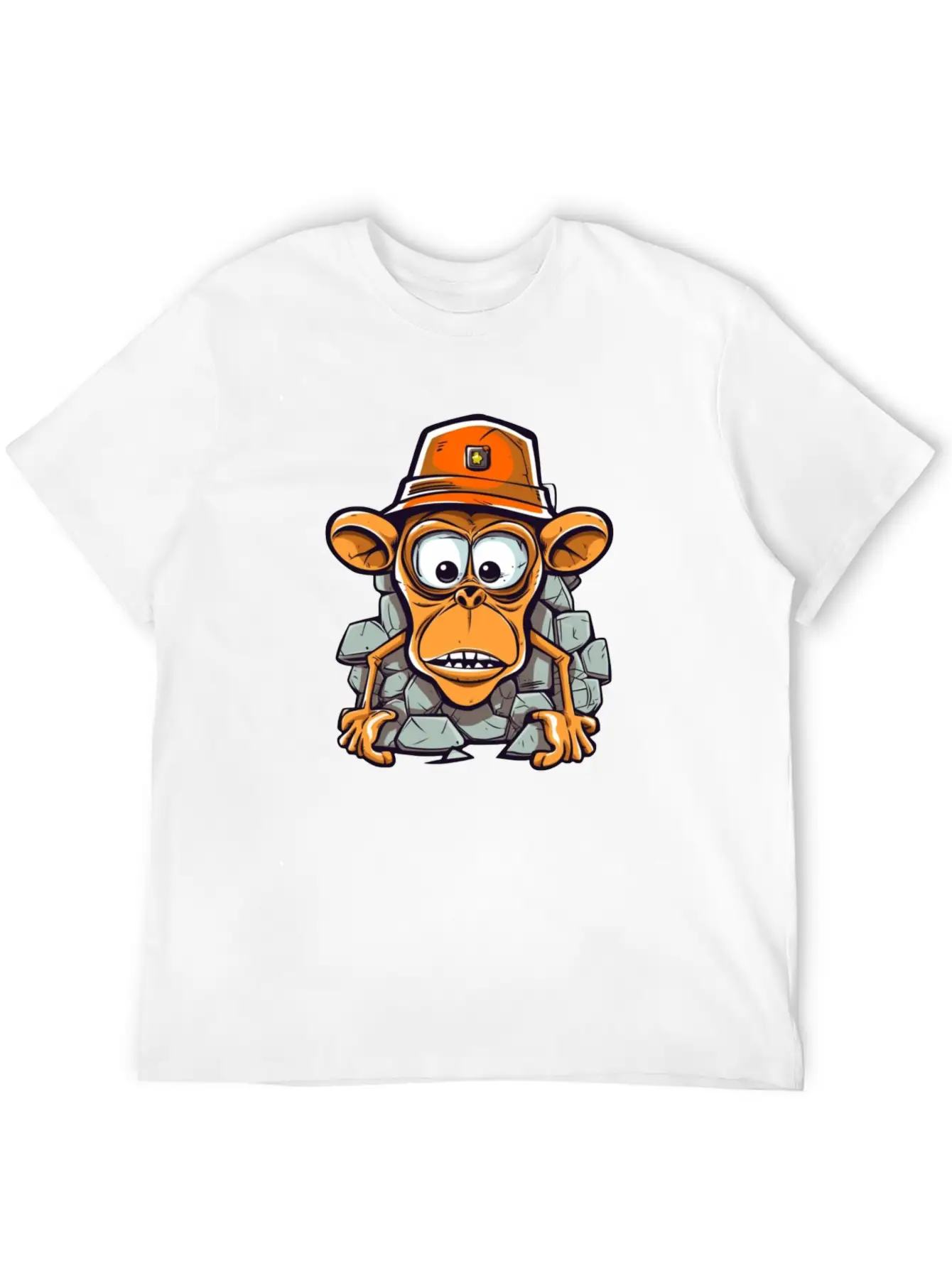 Stone Monkey Relaxed Everyday Tee – Lightweight And Durable Cotton