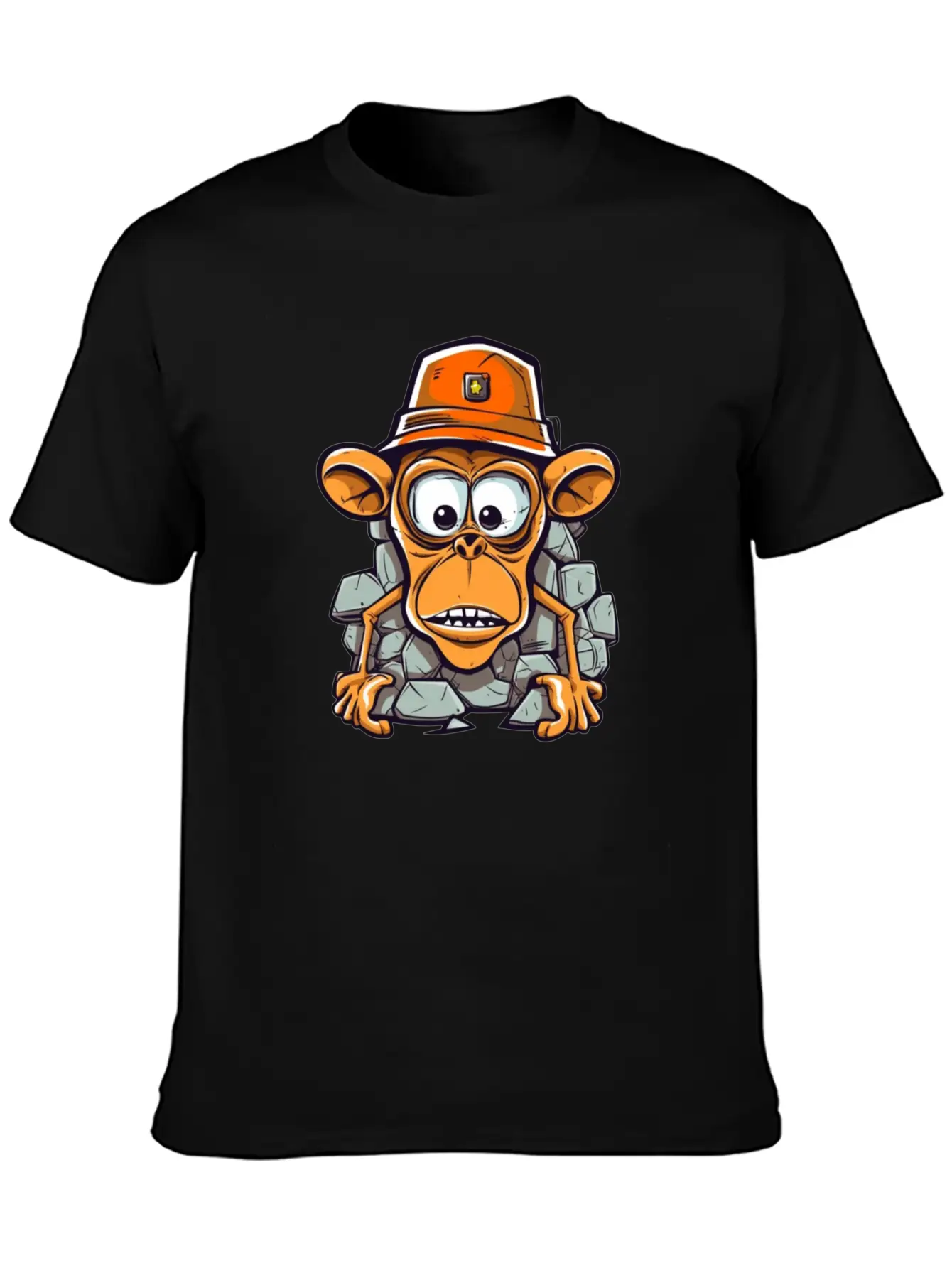 Stone Monkey Relaxed Everyday Tee – Lightweight And Durable Cotton