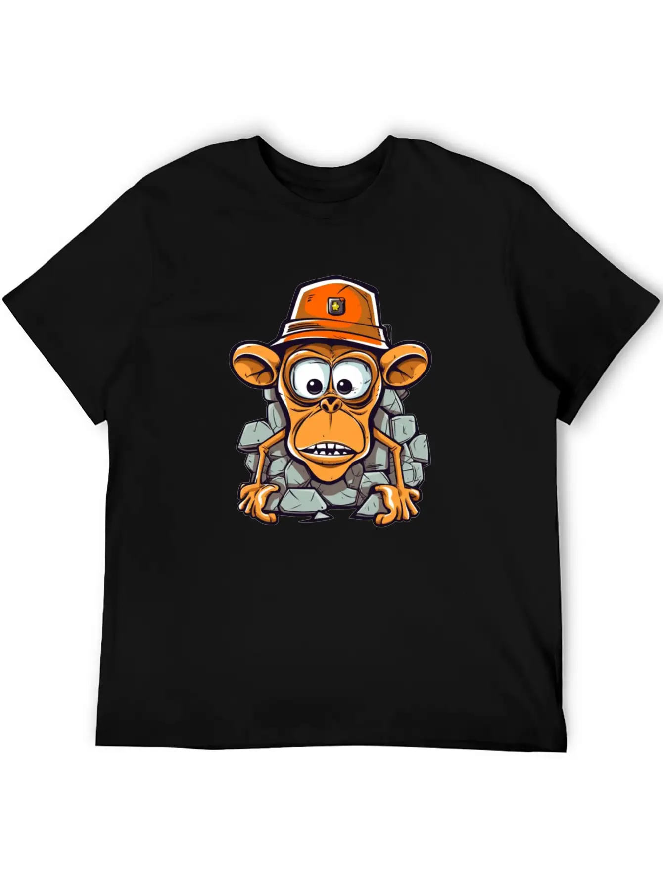Stone Monkey Relaxed Everyday Tee – Lightweight And Durable Cotton