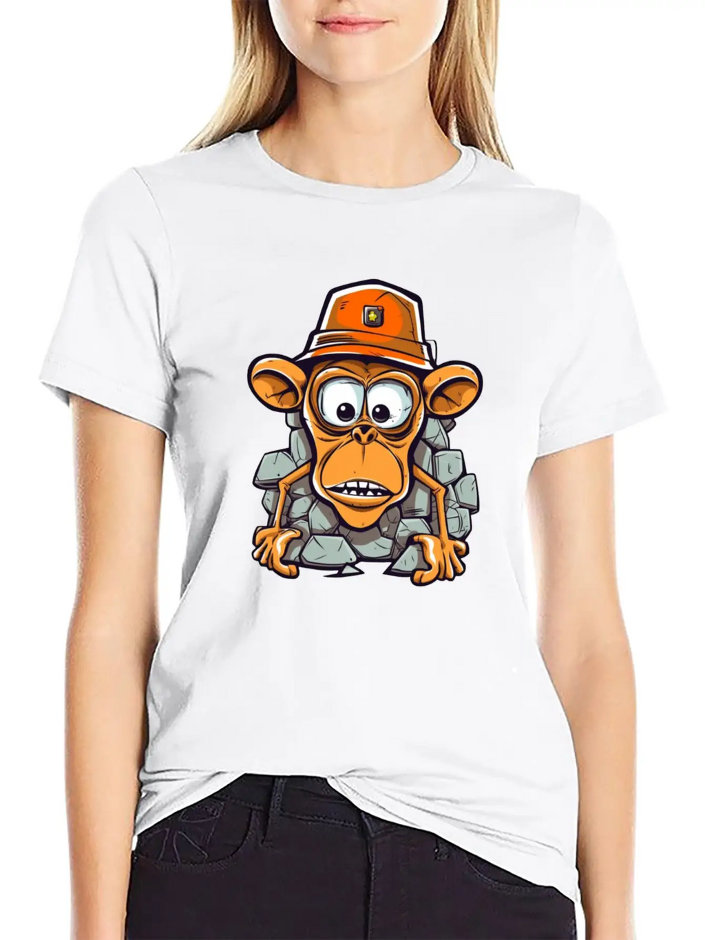 Stone Monkey Relaxed Everyday Tee – Lightweight And Durable Cotton