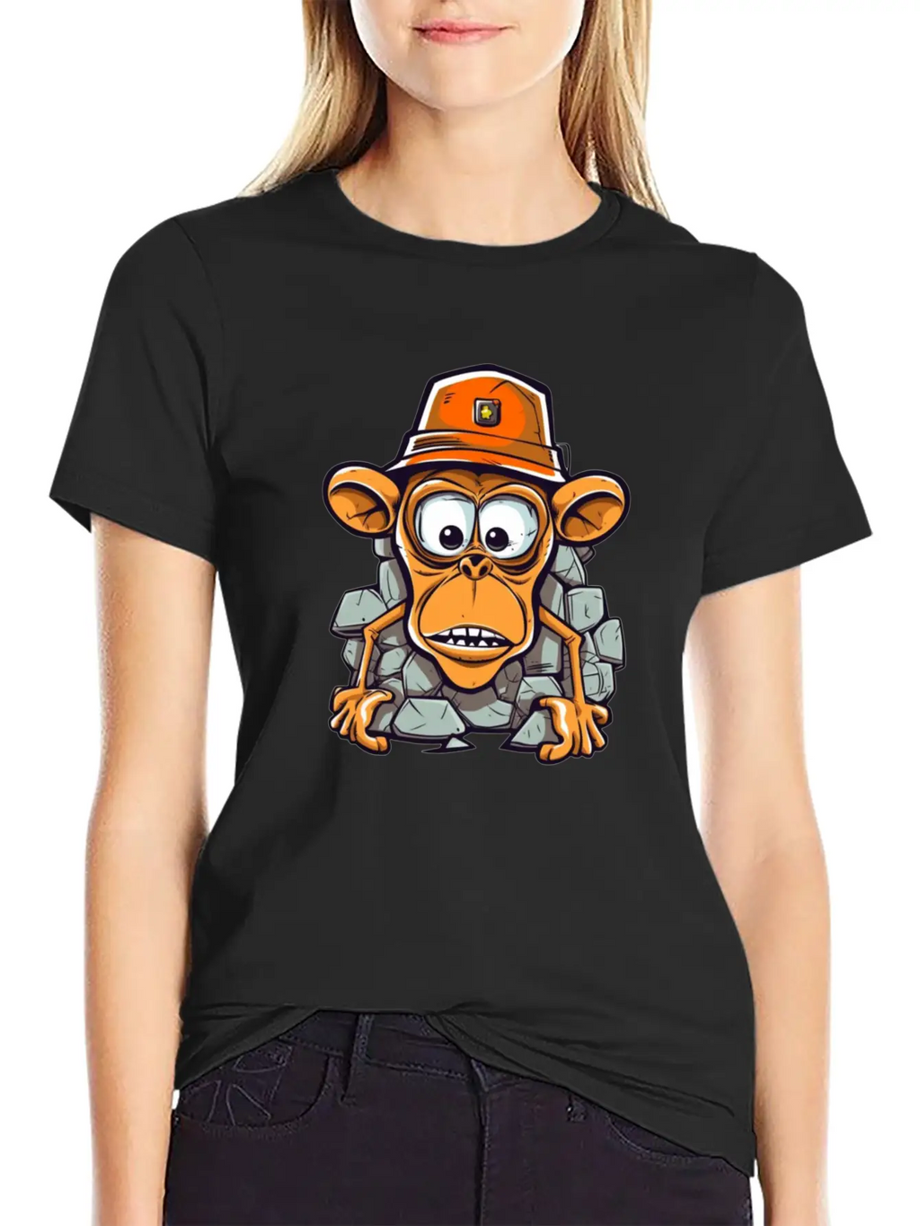 Stone Monkey Relaxed Everyday Tee – Lightweight And Durable Cotton