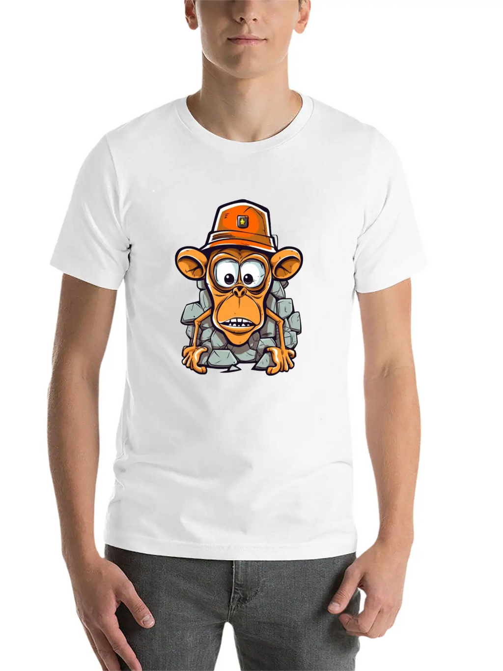 Stone Monkey Relaxed Everyday Tee – Lightweight And Durable Cotton