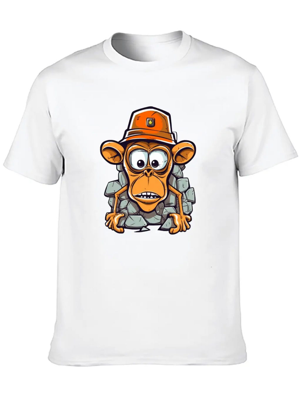 Stone Monkey Relaxed Everyday Tee – Lightweight And Durable Cotton