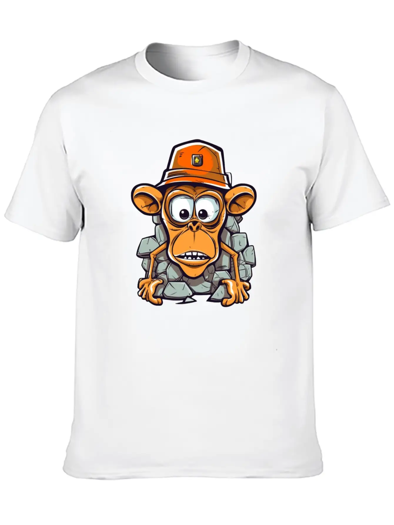 Stone Monkey Relaxed Everyday Tee – Lightweight And Durable Cotton
