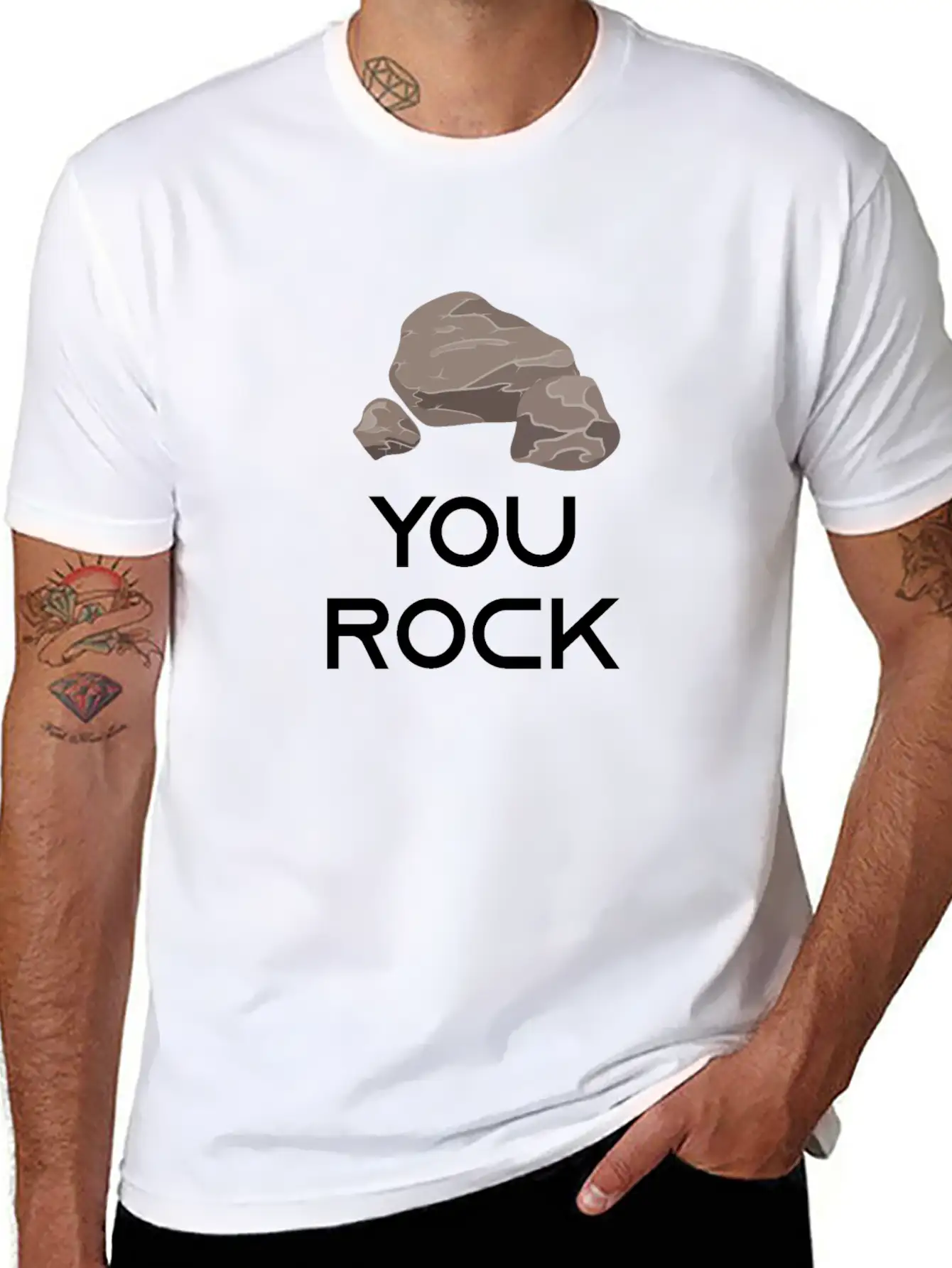 Stone Timeless Short Sleeve Tee – Comfy And Minimalist Design