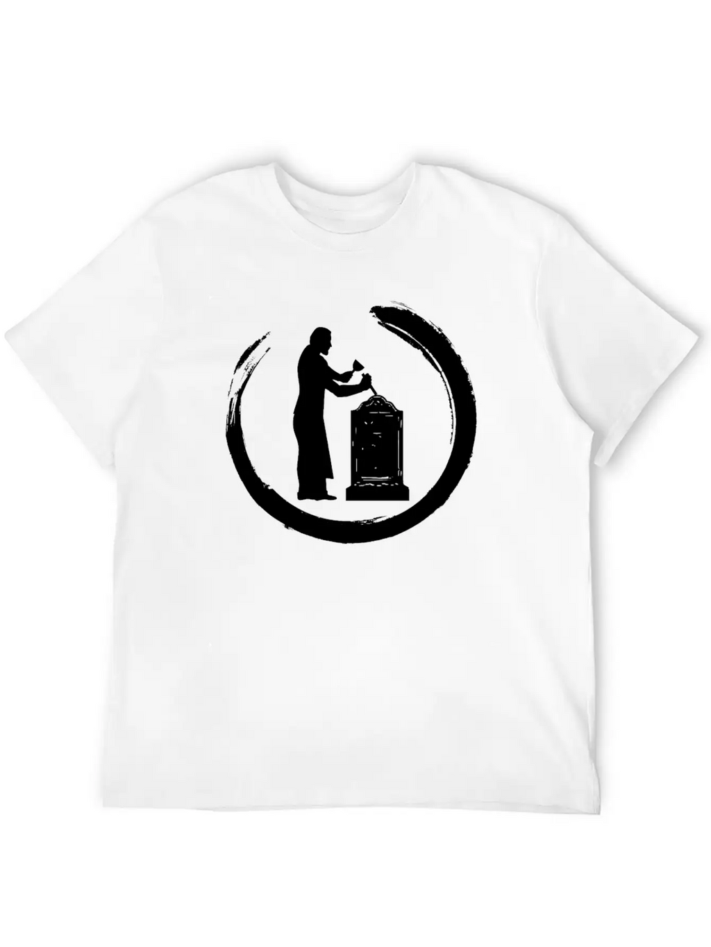Stonemason Craftsmen Sculptors Graveyard Sculptors Basic Graphic T-Shirt – Daily Comfort In Soft Cotton