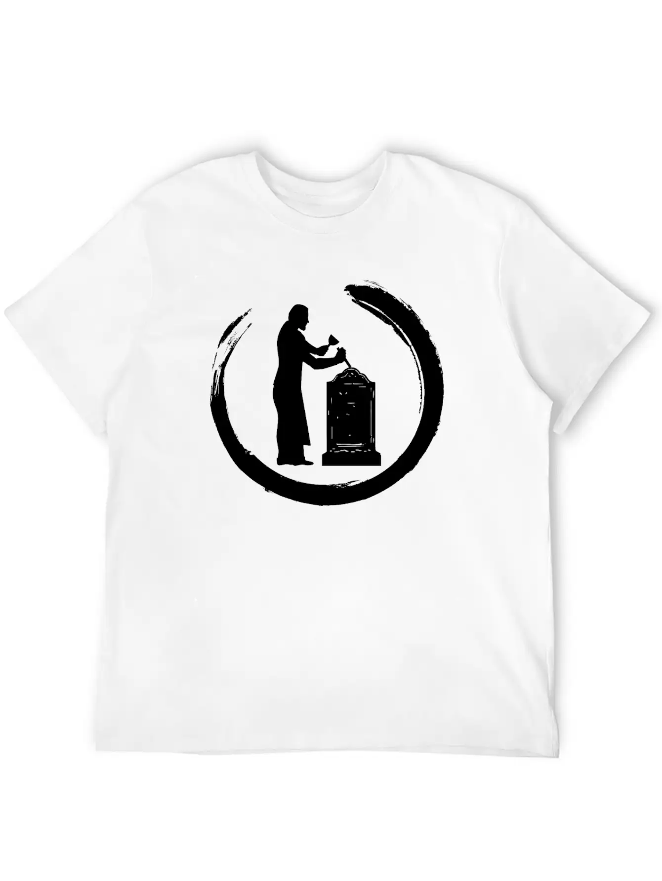 Stonemason Craftsmen Sculptors Graveyard Sculptors Basic Graphic T-Shirt – Daily Comfort In Soft Cotton