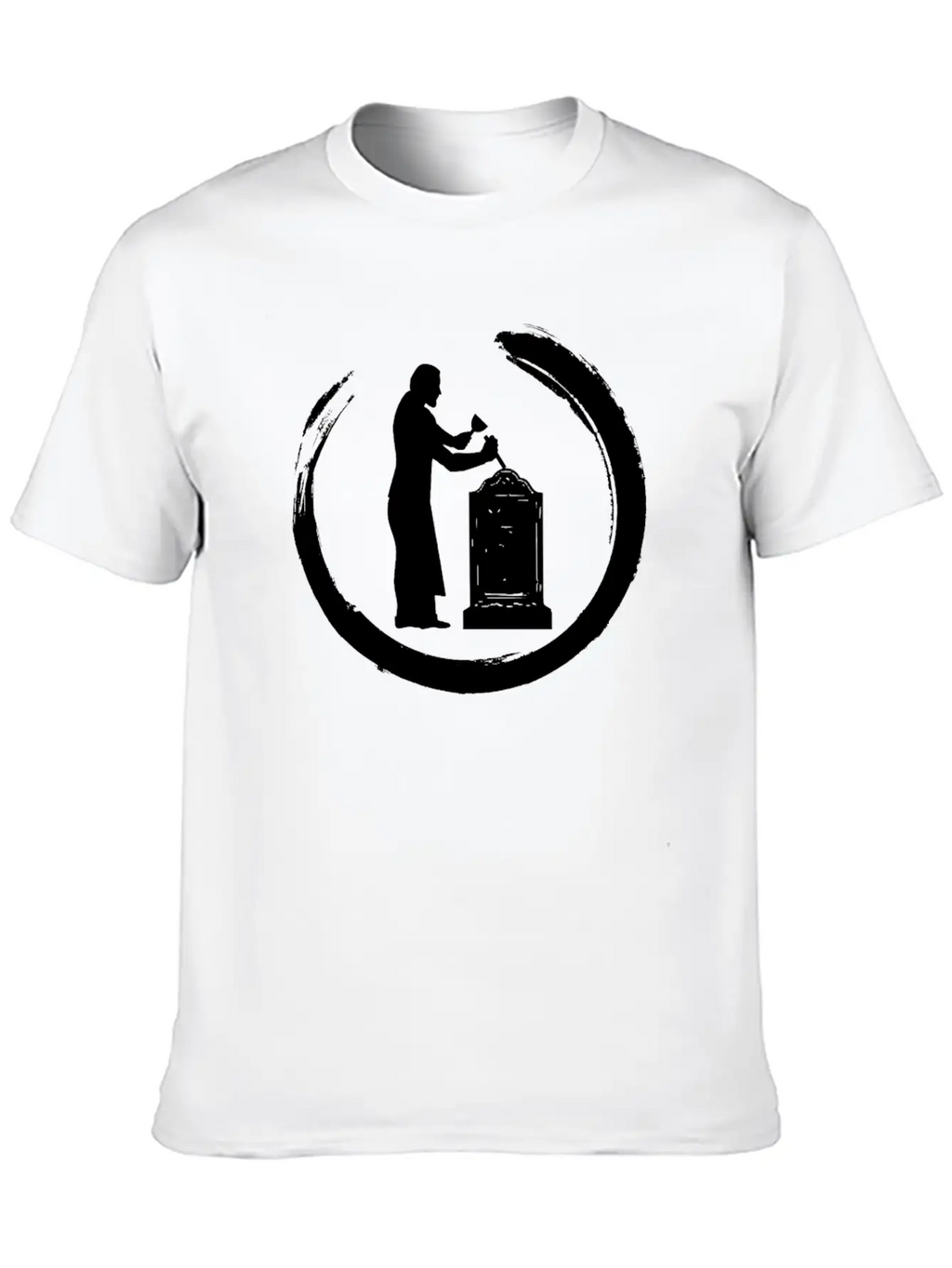 Stonemason Craftsmen Sculptors Graveyard Sculptors Basic Graphic T-Shirt – Daily Comfort In Soft Cotton