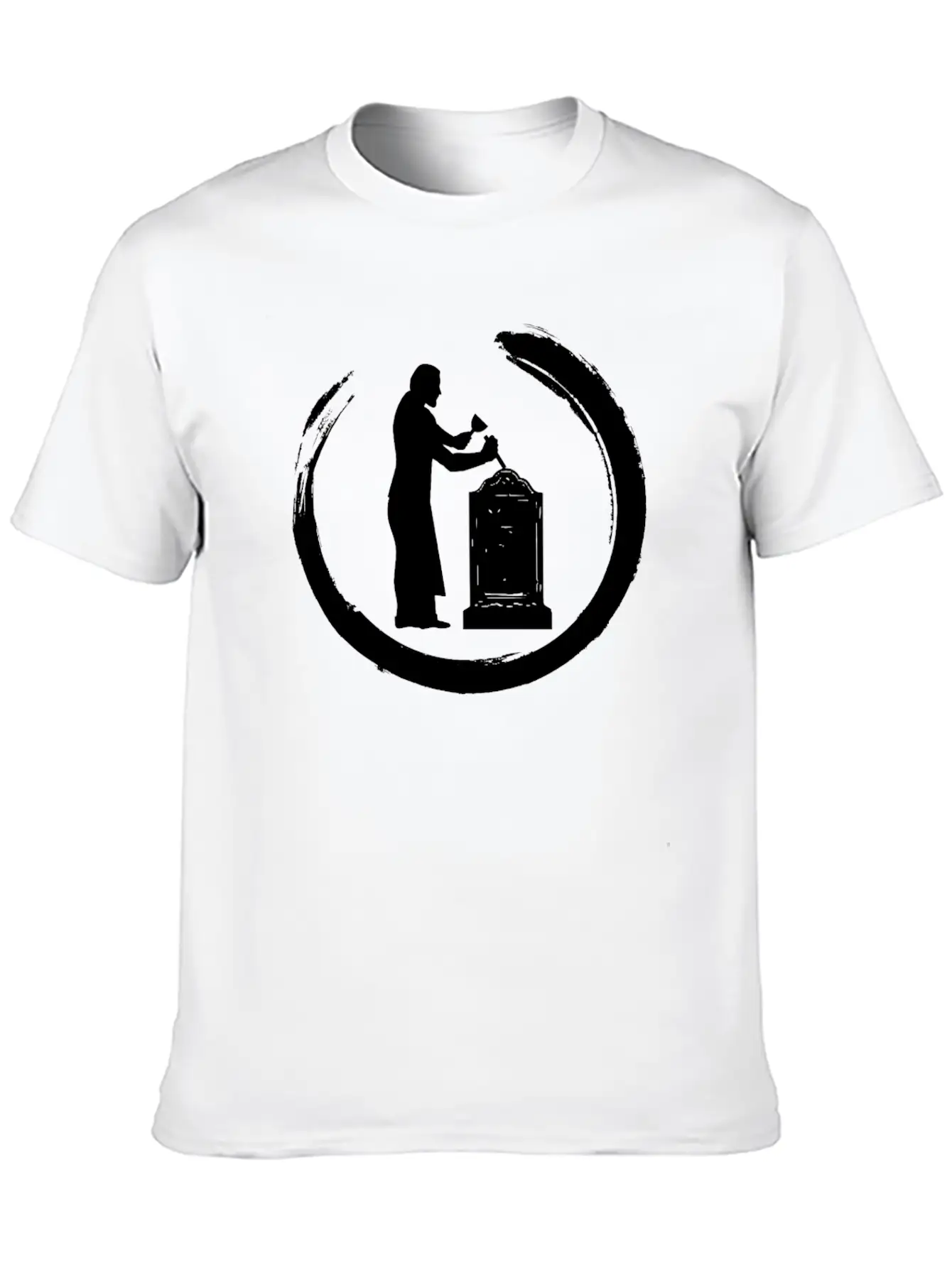Stonemason Craftsmen Sculptors Graveyard Sculptors Basic Graphic T-Shirt – Daily Comfort In Soft Cotton