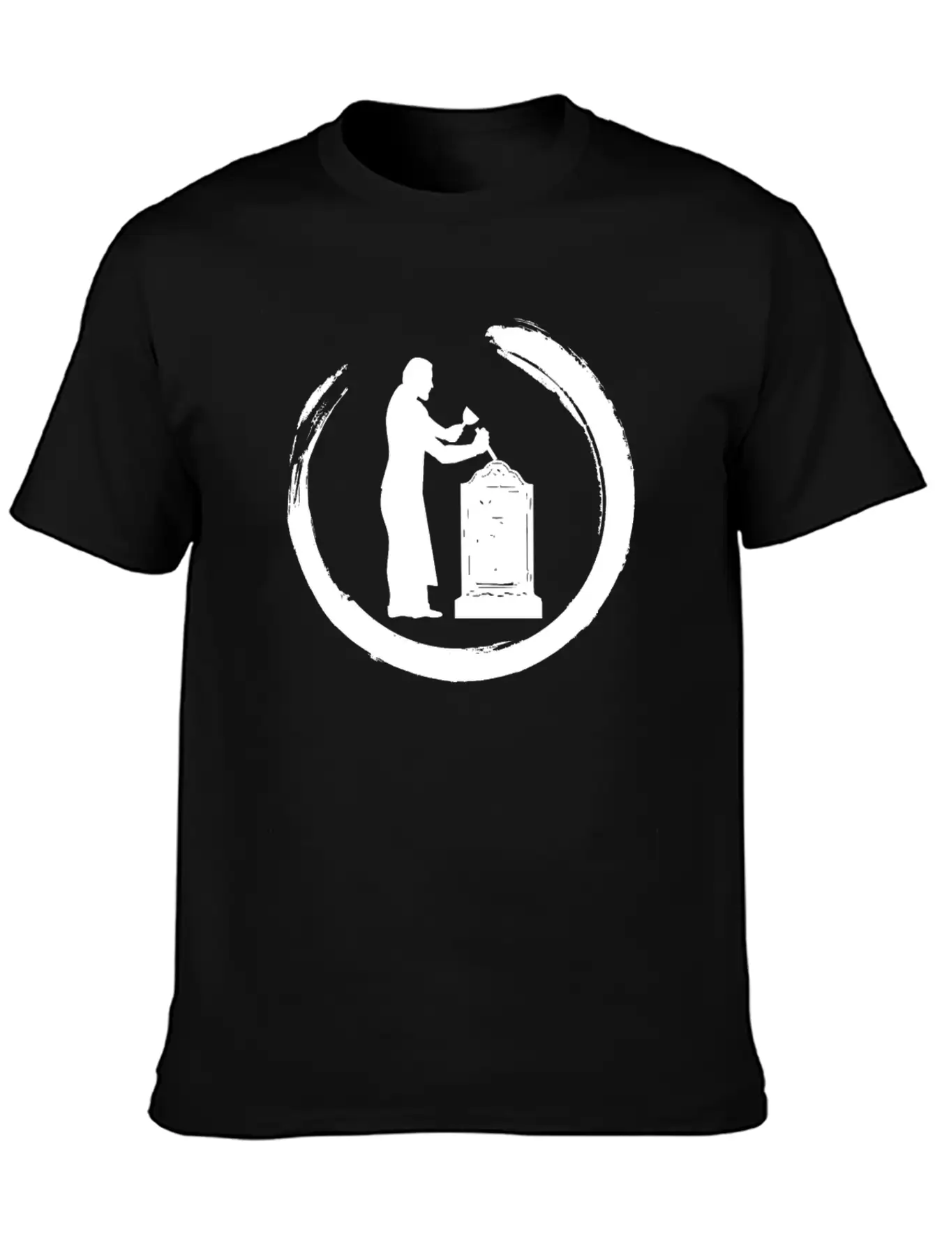 Stonemason Craftsmen Sculptors Graveyard Sculptors Basic Graphic T-Shirt – Daily Comfort In Soft Cotton