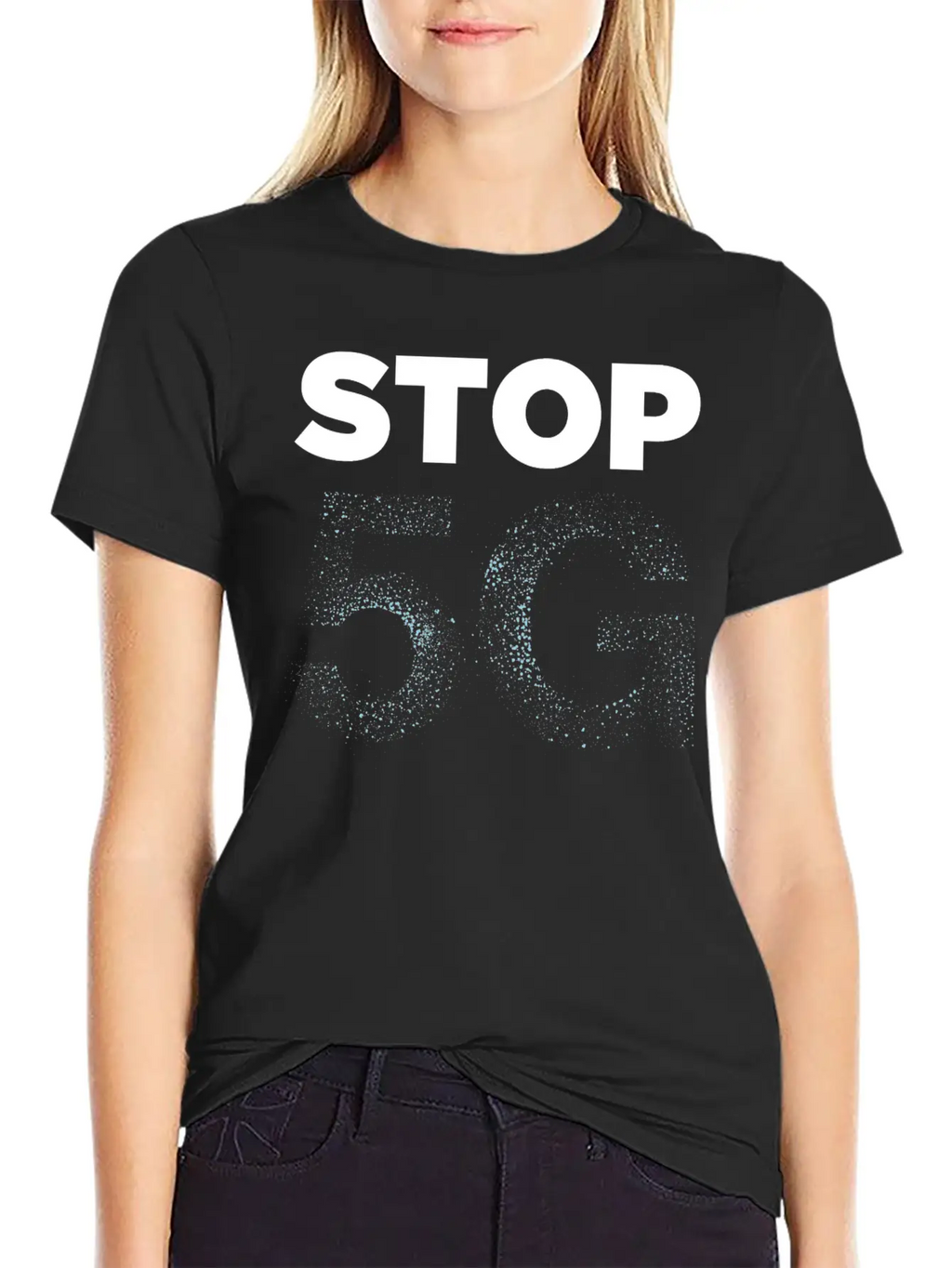 Stop 5g Say No To 5G Ban 5G Radiation Breathable Soft Cotton T-Shirt – Timeless Casual Look