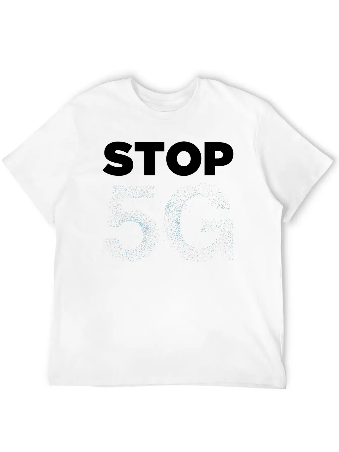 Stop 5g Say No To 5G Ban 5G Radiation Breathable Soft Cotton T-Shirt – Timeless Casual Look