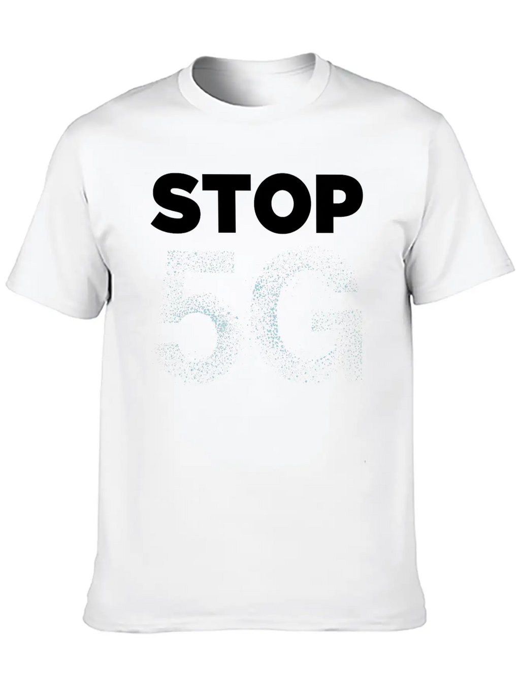 Stop 5g Say No To 5G Ban 5G Radiation Breathable Soft Cotton T-Shirt – Timeless Casual Look