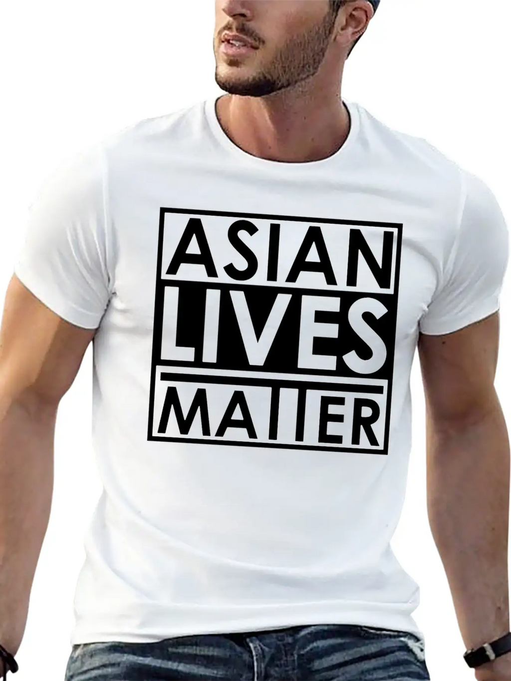 Stop Asian Hate Racist Classic Cotton Tee – Unisex Comfort For Any Season