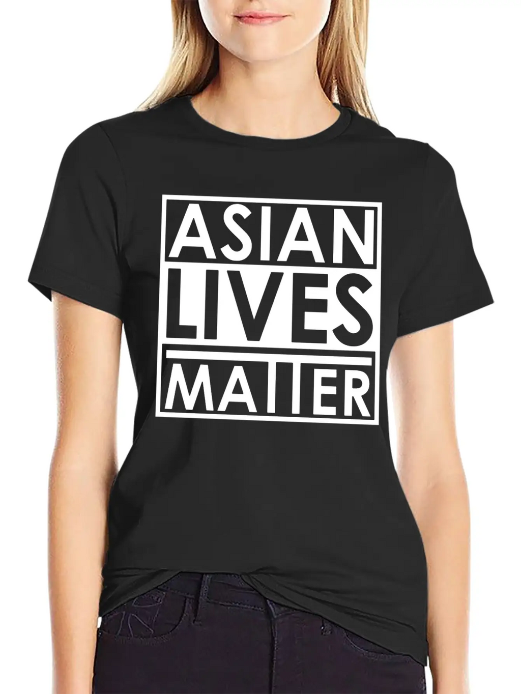 Stop Asian Hate Racist Classic Cotton Tee – Unisex Comfort For Any Season
