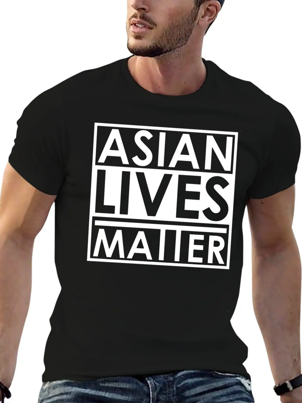 Stop Asian Hate Racist Classic Cotton Tee – Unisex Comfort For Any Season