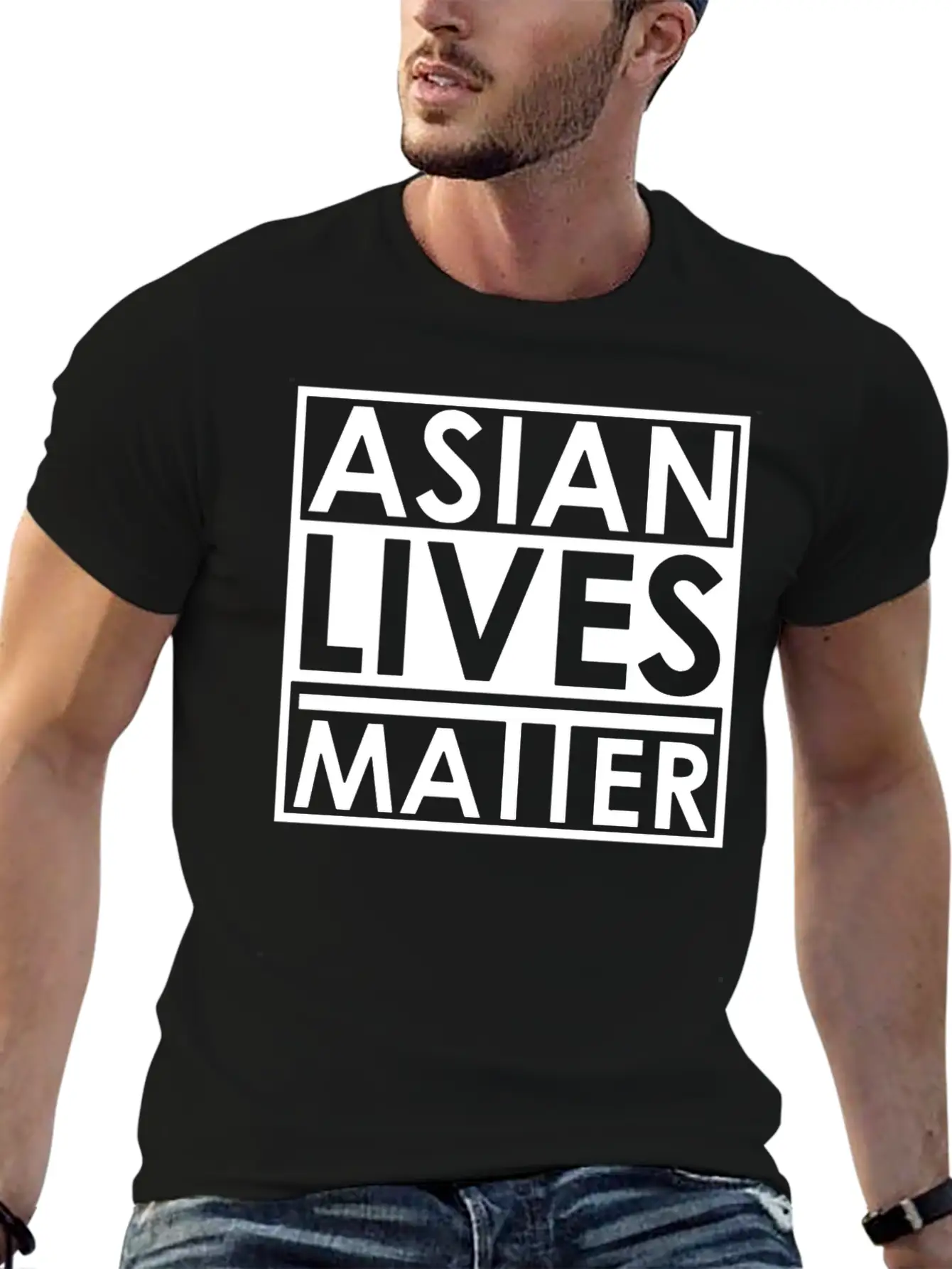 Stop Asian Hate Racist Classic Cotton Tee – Unisex Comfort For Any Season