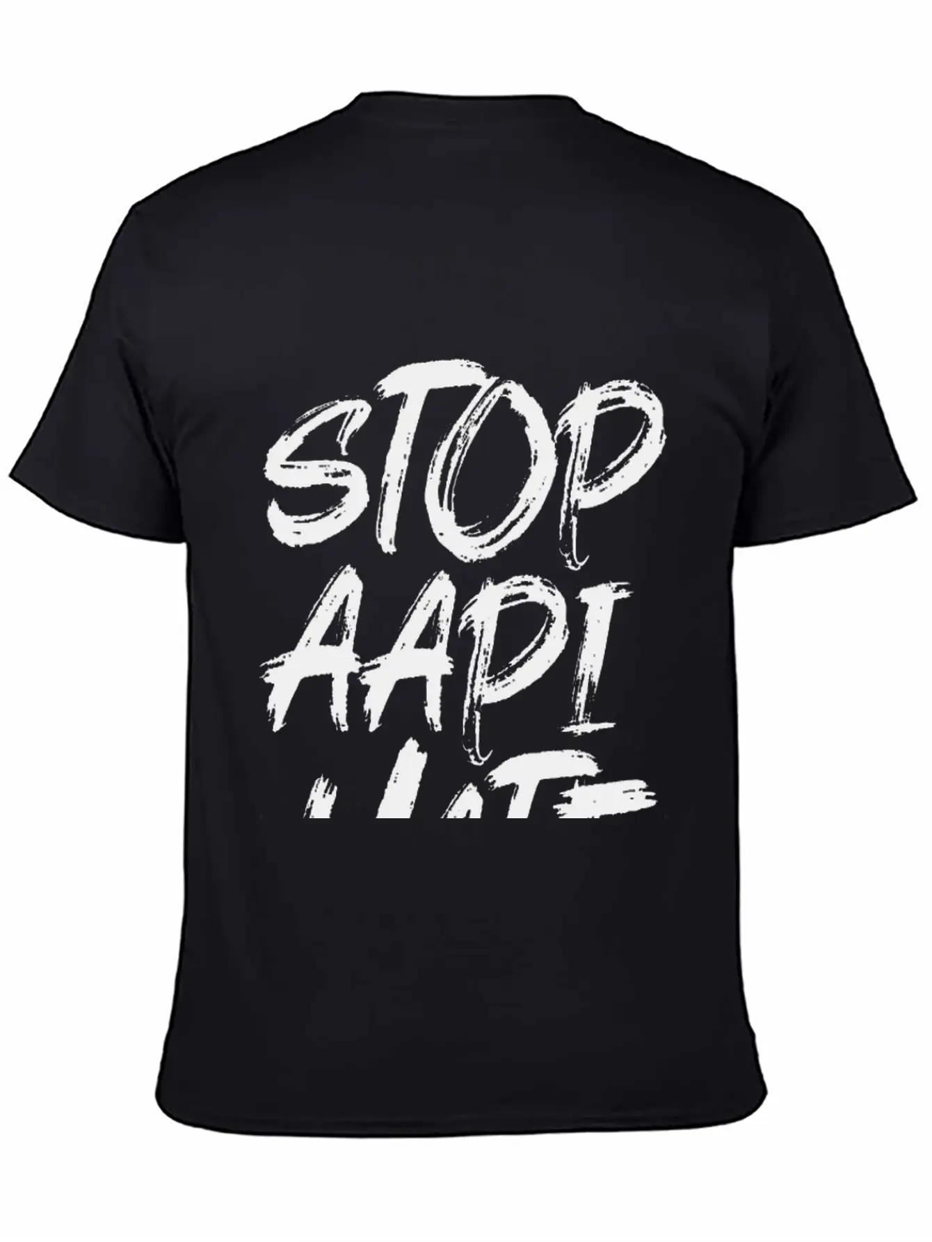 Stop Asian Hate Racist Modern Fit Casual T-Shirt – Clean And Versatile Design