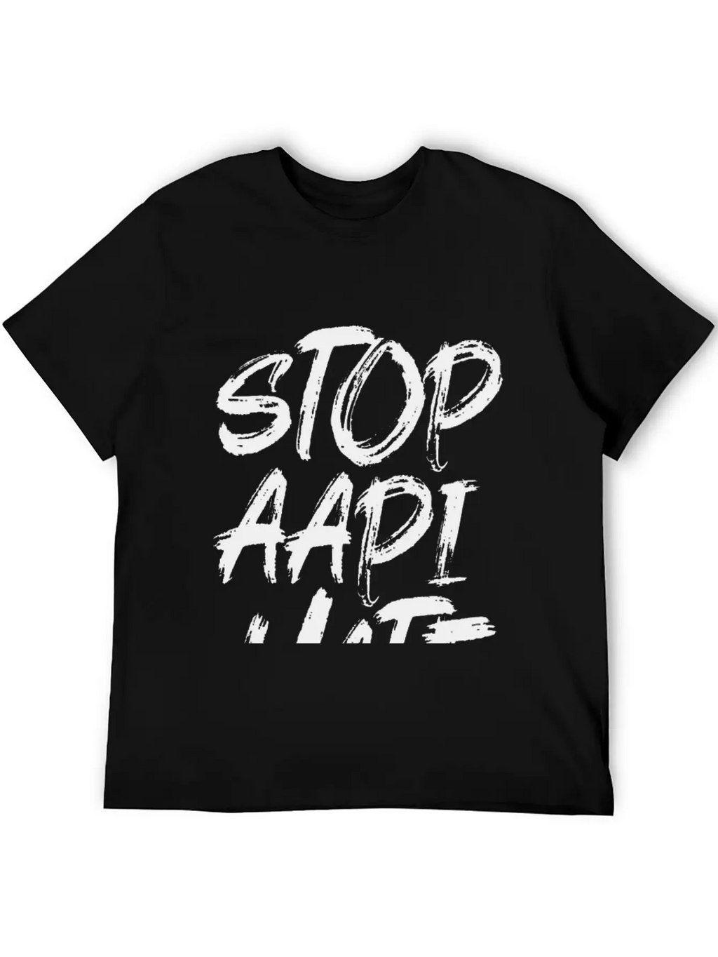 Stop Asian Hate Racist Modern Fit Casual T-Shirt – Clean And Versatile Design