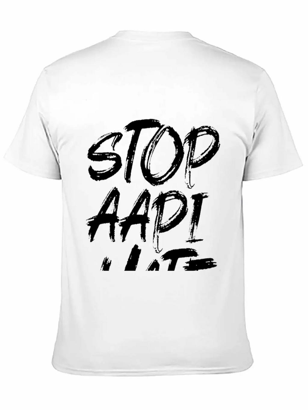 Stop Asian Hate Racist Modern Fit Casual T-Shirt – Clean And Versatile Design
