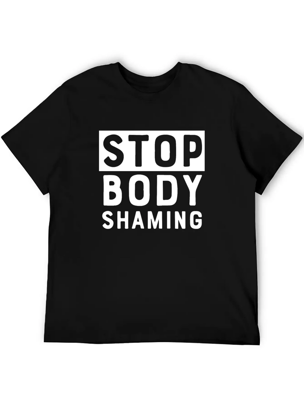 Stop Body Shaming Classic Cotton Tee – Unisex Comfort For Any Season