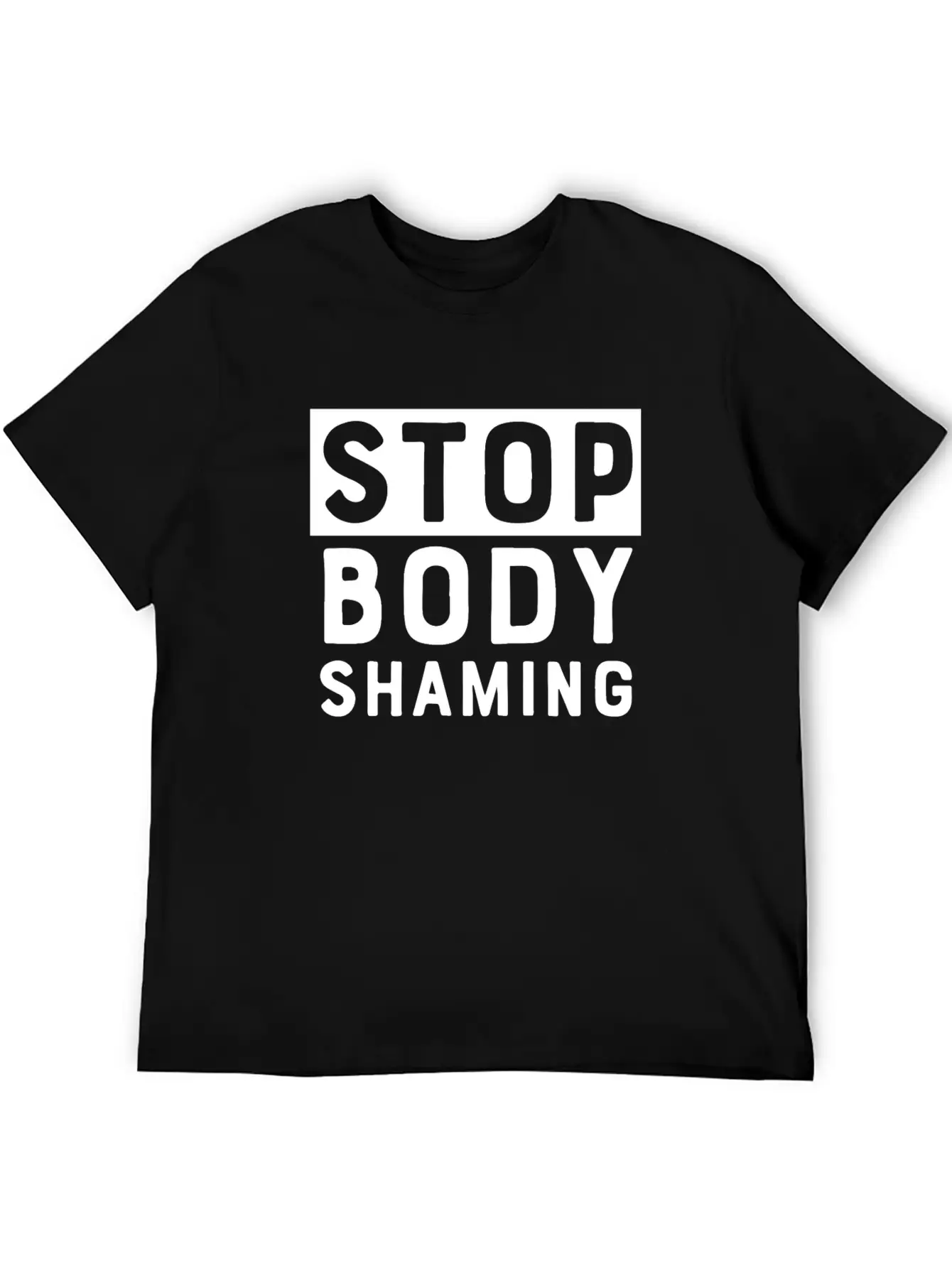 Stop Body Shaming Classic Cotton Tee – Unisex Comfort For Any Season