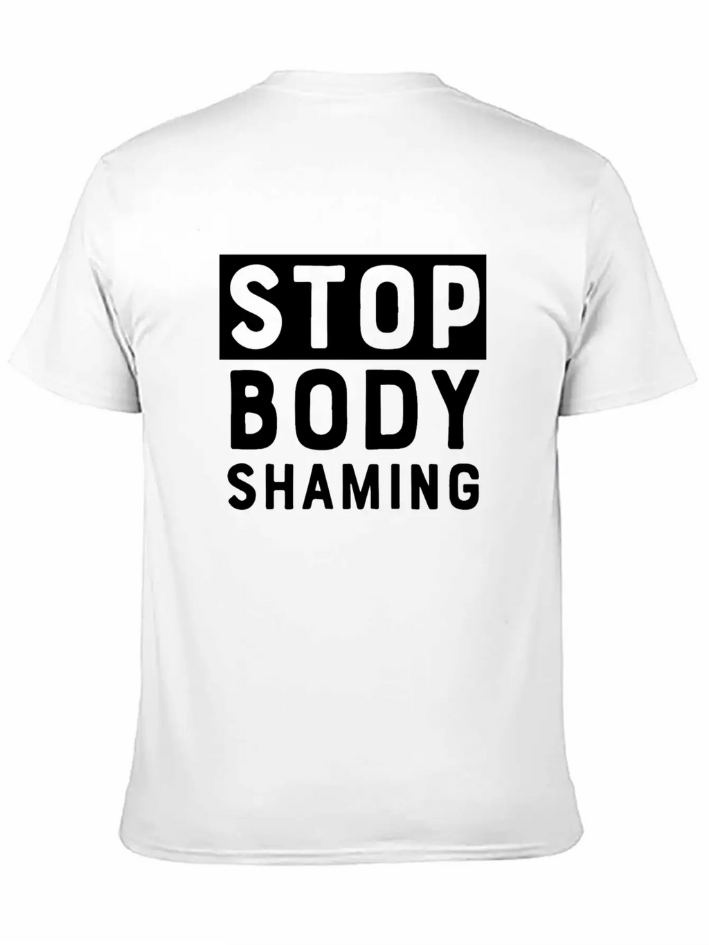 Stop Body Shaming Classic Cotton Tee – Unisex Comfort For Any Season