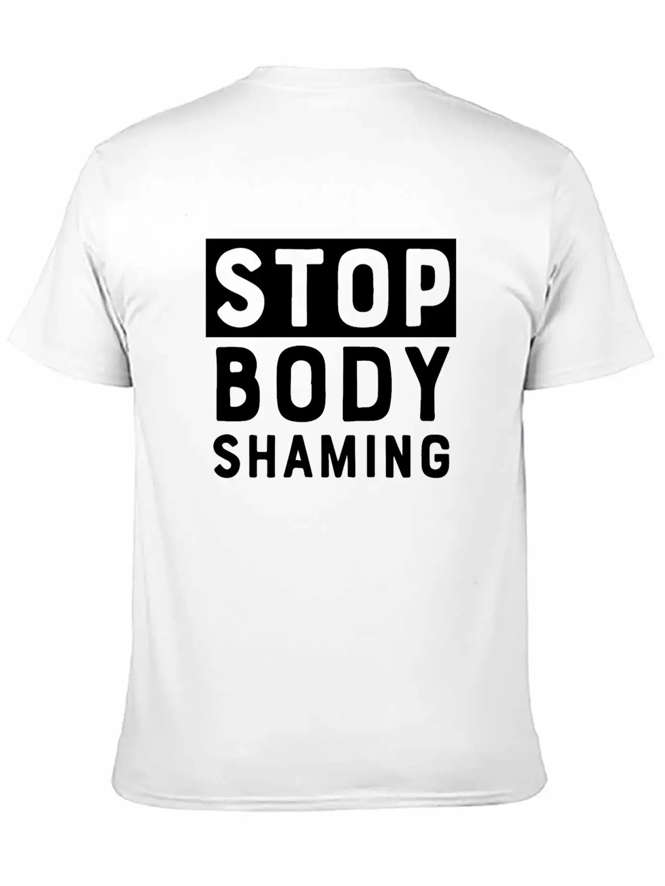 Stop Body Shaming Classic Cotton Tee – Unisex Comfort For Any Season