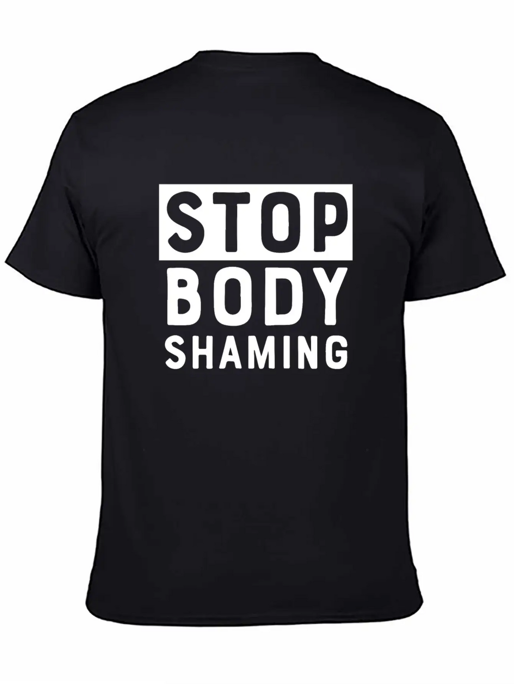 Stop Body Shaming Classic Cotton Tee – Unisex Comfort For Any Season