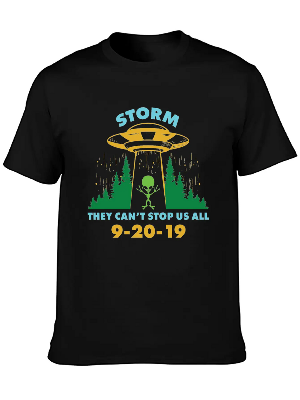 Storm Area They Can't Stop Us All Timeless Short Sleeve Tee – Comfy And Minimalist Design
