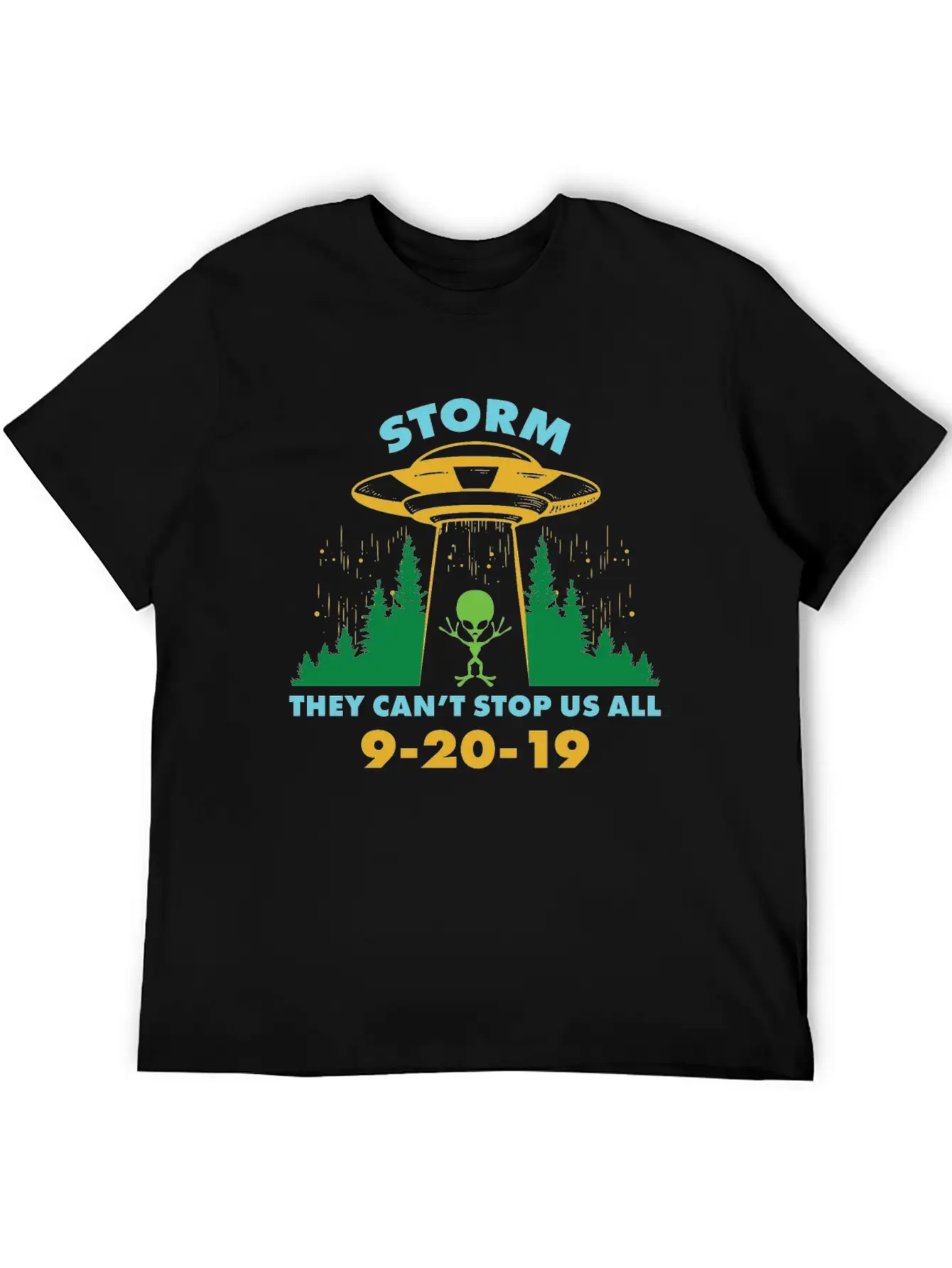 Storm Area They Can't Stop Us All Timeless Short Sleeve Tee – Comfy And Minimalist Design