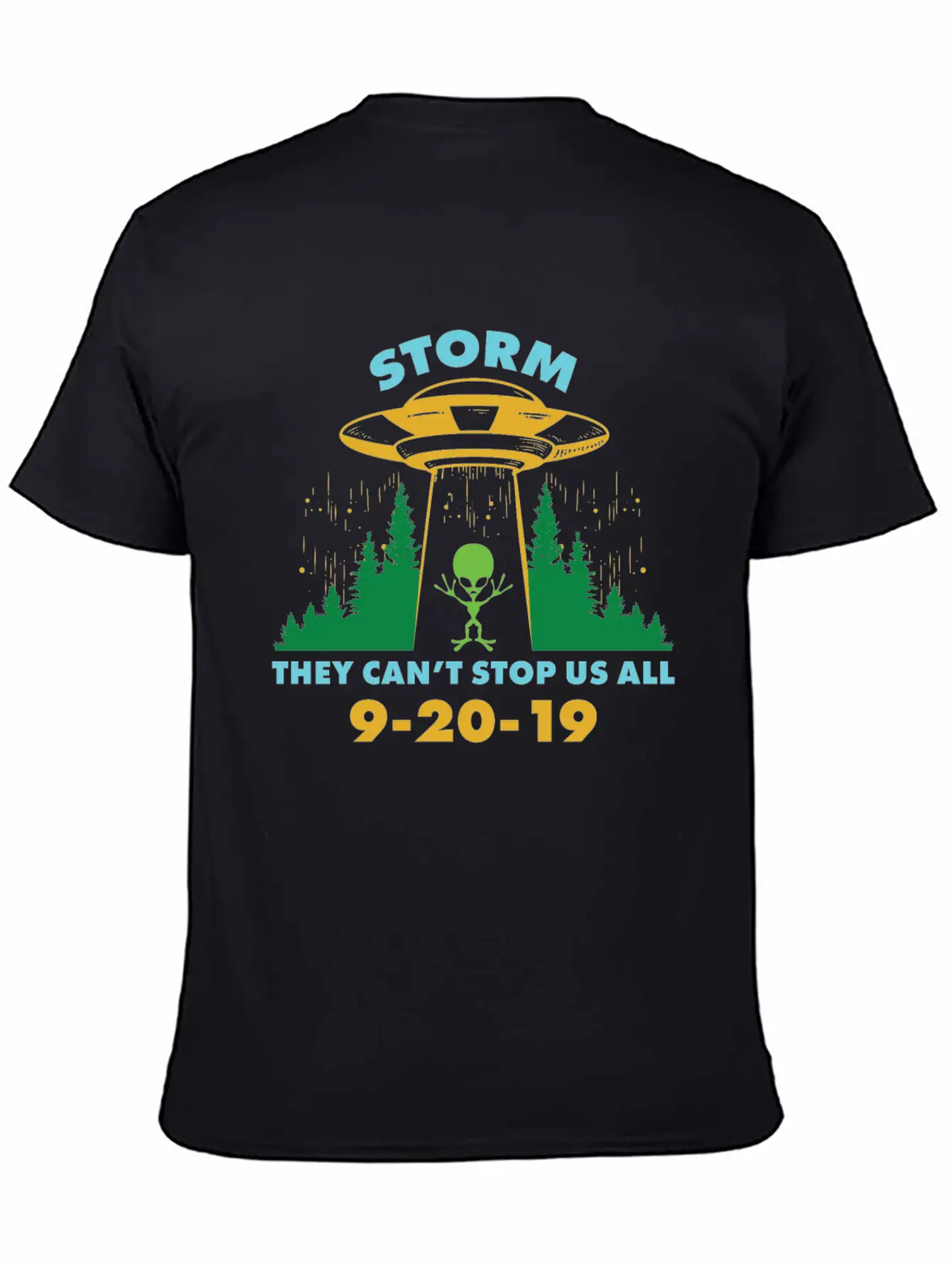 Storm Area They Can't Stop Us All Timeless Short Sleeve Tee – Comfy And Minimalist Design