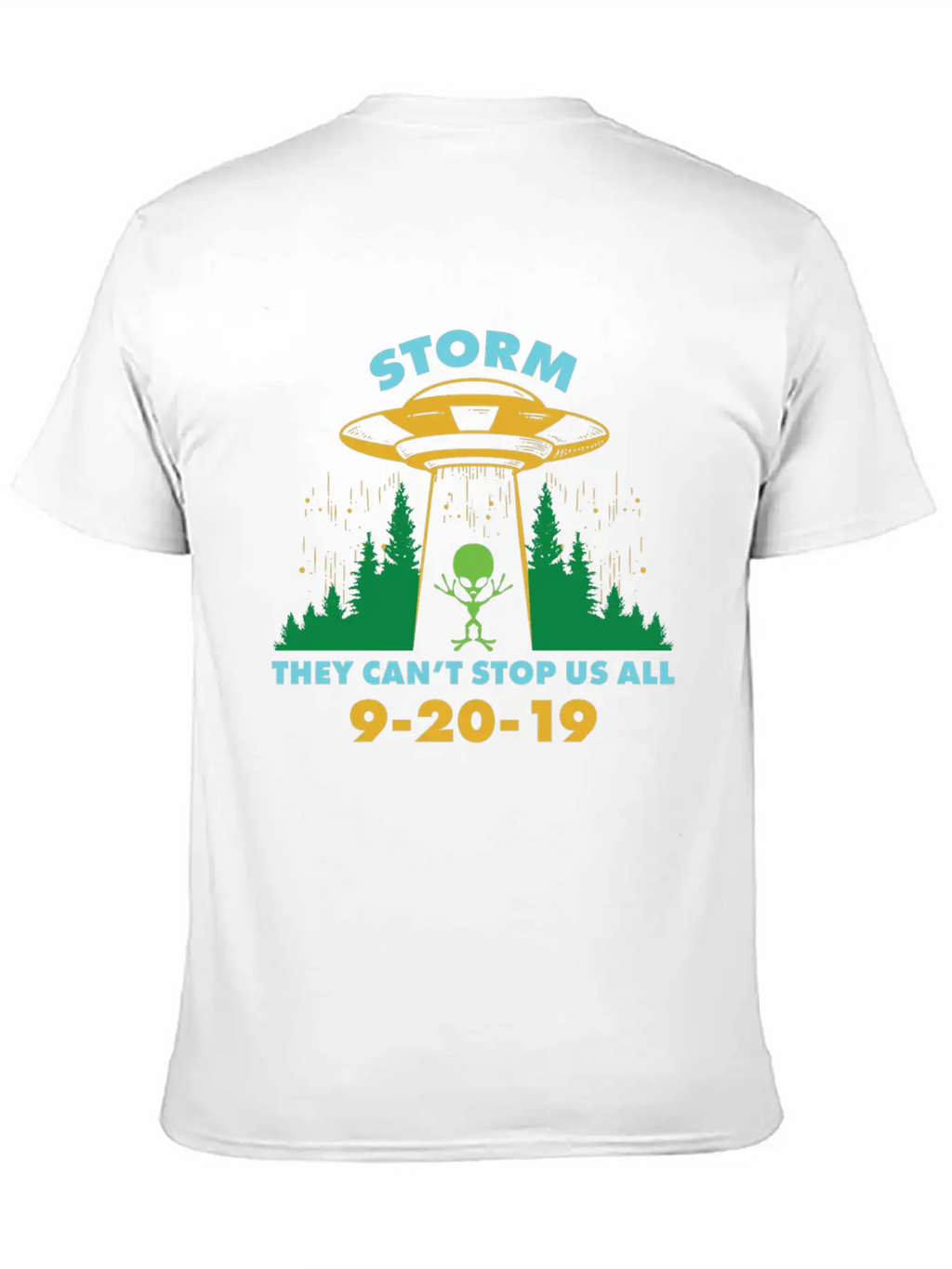 Storm Area They Can't Stop Us All Timeless Short Sleeve Tee – Comfy And Minimalist Design