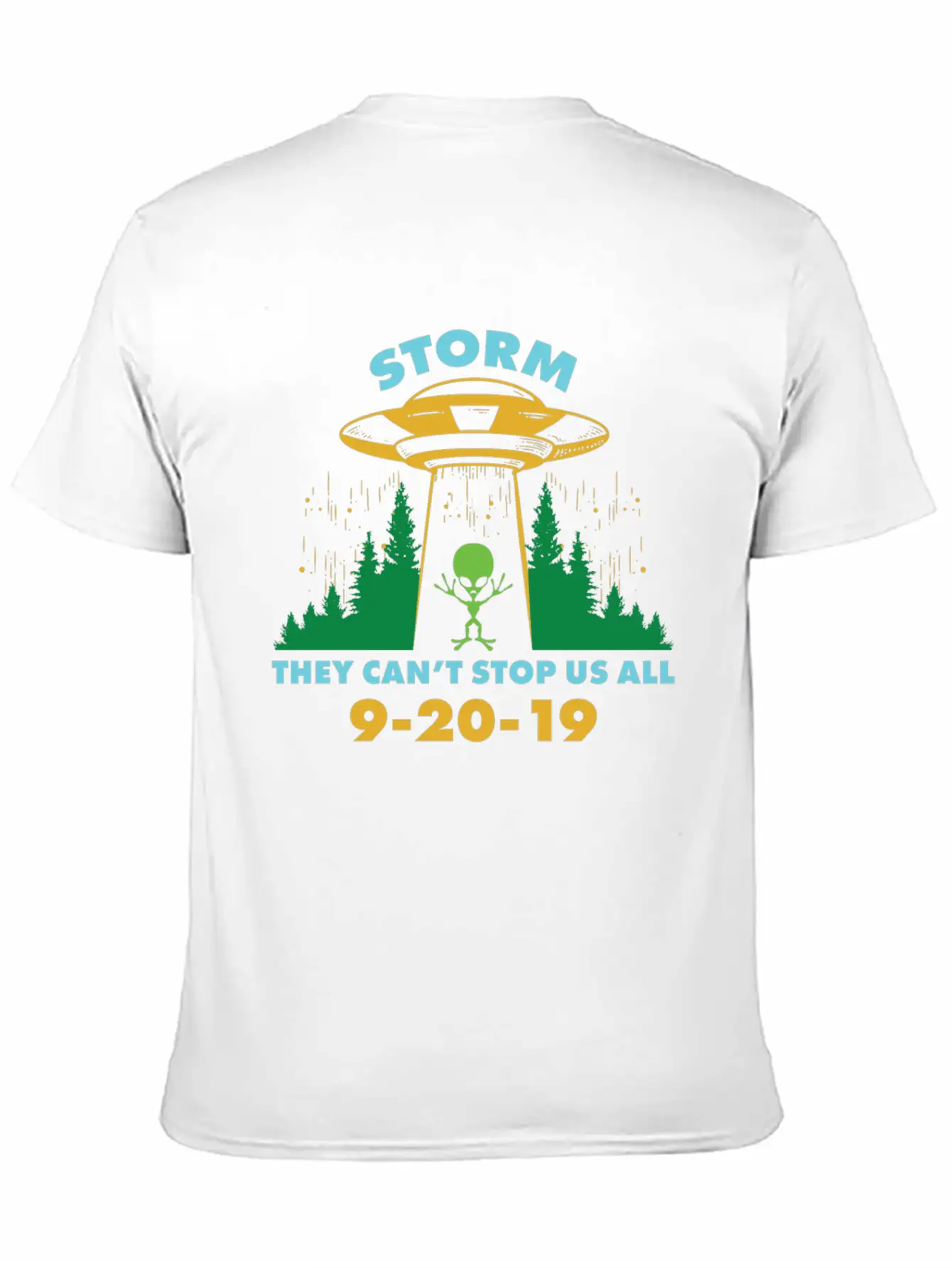 Storm Area They Can't Stop Us All Timeless Short Sleeve Tee – Comfy And Minimalist Design