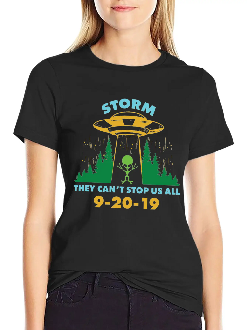 Storm Area They Can't Stop Us All Timeless Short Sleeve Tee – Comfy And Minimalist Design