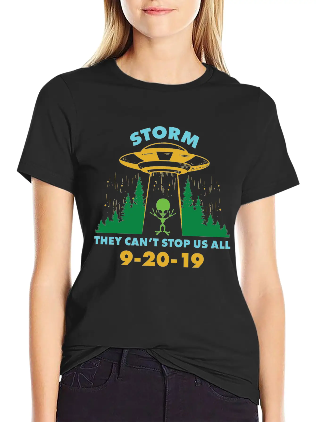 Storm Area They Can't Stop Us All Timeless Short Sleeve Tee – Comfy And Minimalist Design