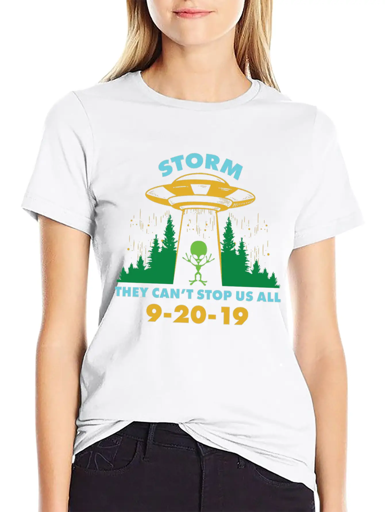 Storm Area They Can't Stop Us All Timeless Short Sleeve Tee – Comfy And Minimalist Design