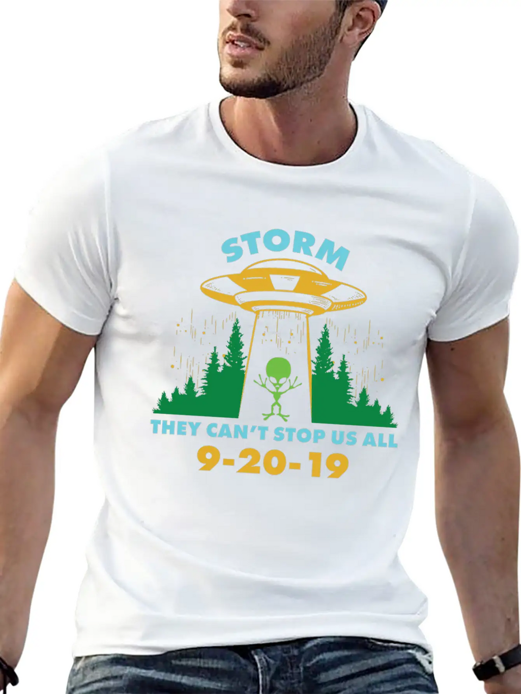 Storm Area They Can't Stop Us All Timeless Short Sleeve Tee – Comfy And Minimalist Design