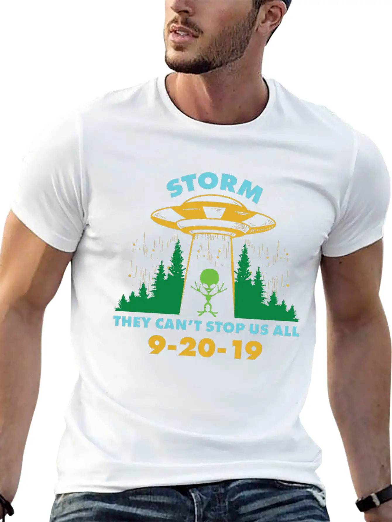 Storm Area They Can't Stop Us All Timeless Short Sleeve Tee – Comfy And Minimalist Design