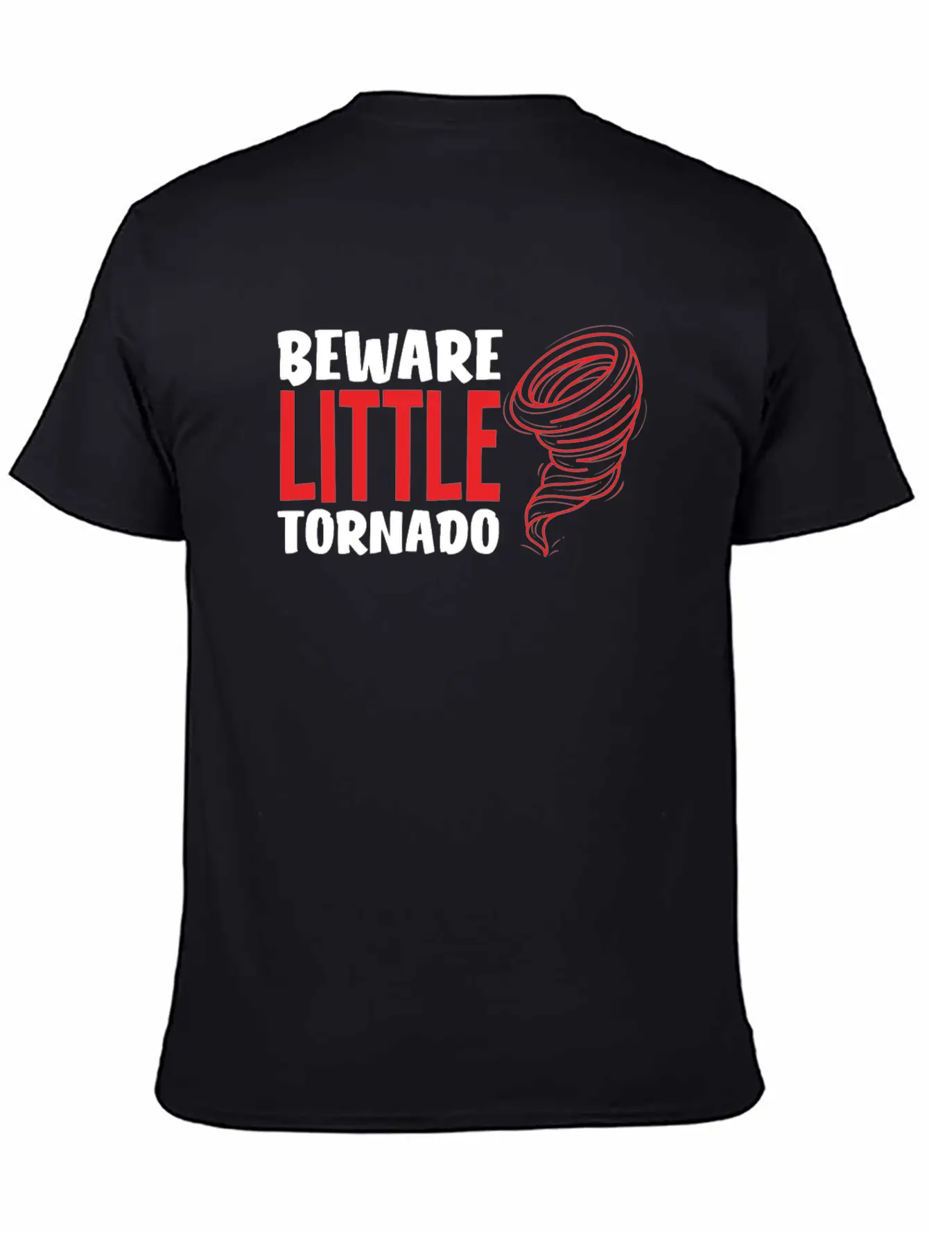 Storm Chaser Beware Little Tornado Timeless Short Sleeve Tee – Comfy And Minimalist Design