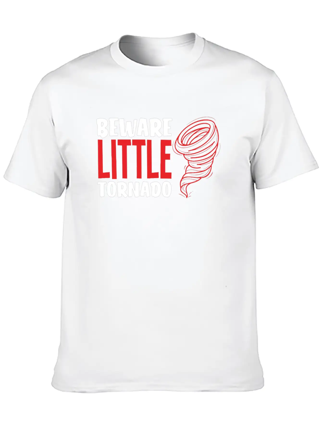 Storm Chaser Beware Little Tornado Timeless Short Sleeve Tee – Comfy And Minimalist Design
