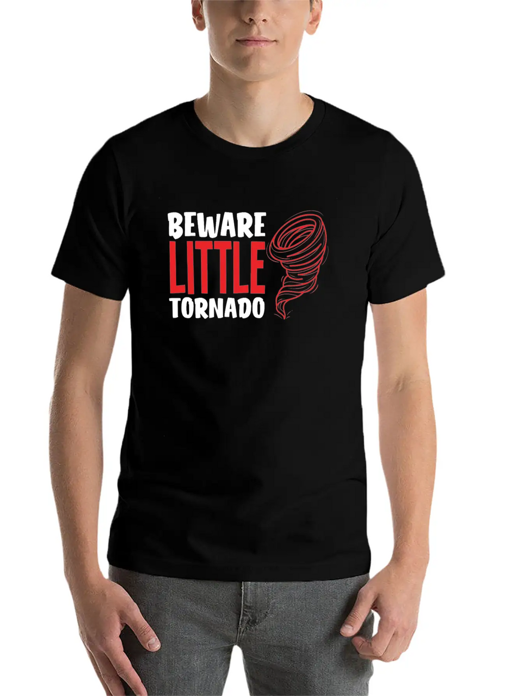 Storm Chaser Beware Little Tornado Timeless Short Sleeve Tee – Comfy And Minimalist Design