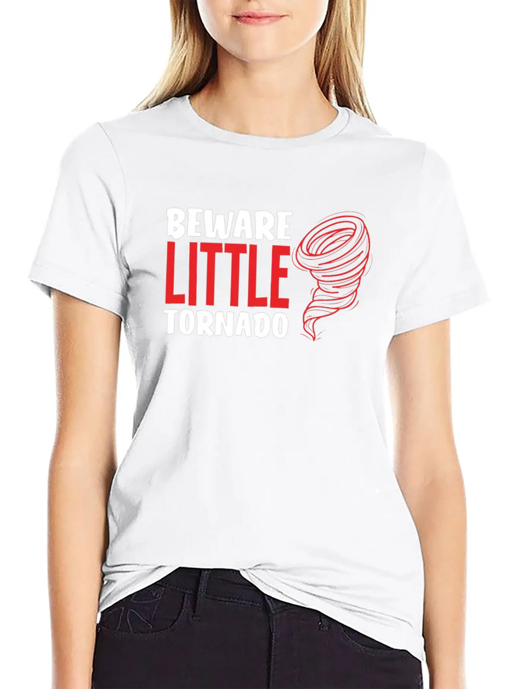 Storm Chaser Beware Little Tornado Timeless Short Sleeve Tee – Comfy And Minimalist Design