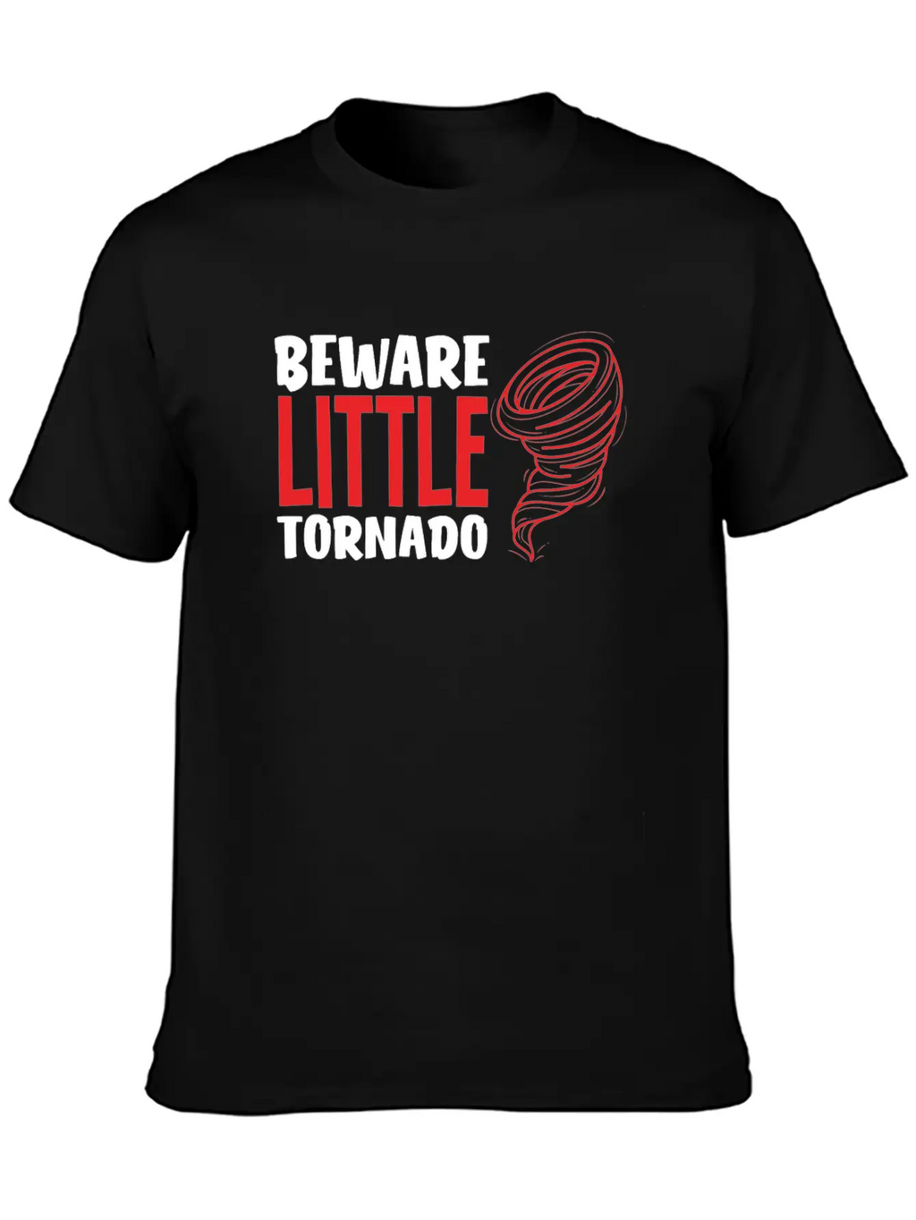 Storm Chaser Beware Little Tornado Timeless Short Sleeve Tee – Comfy And Minimalist Design