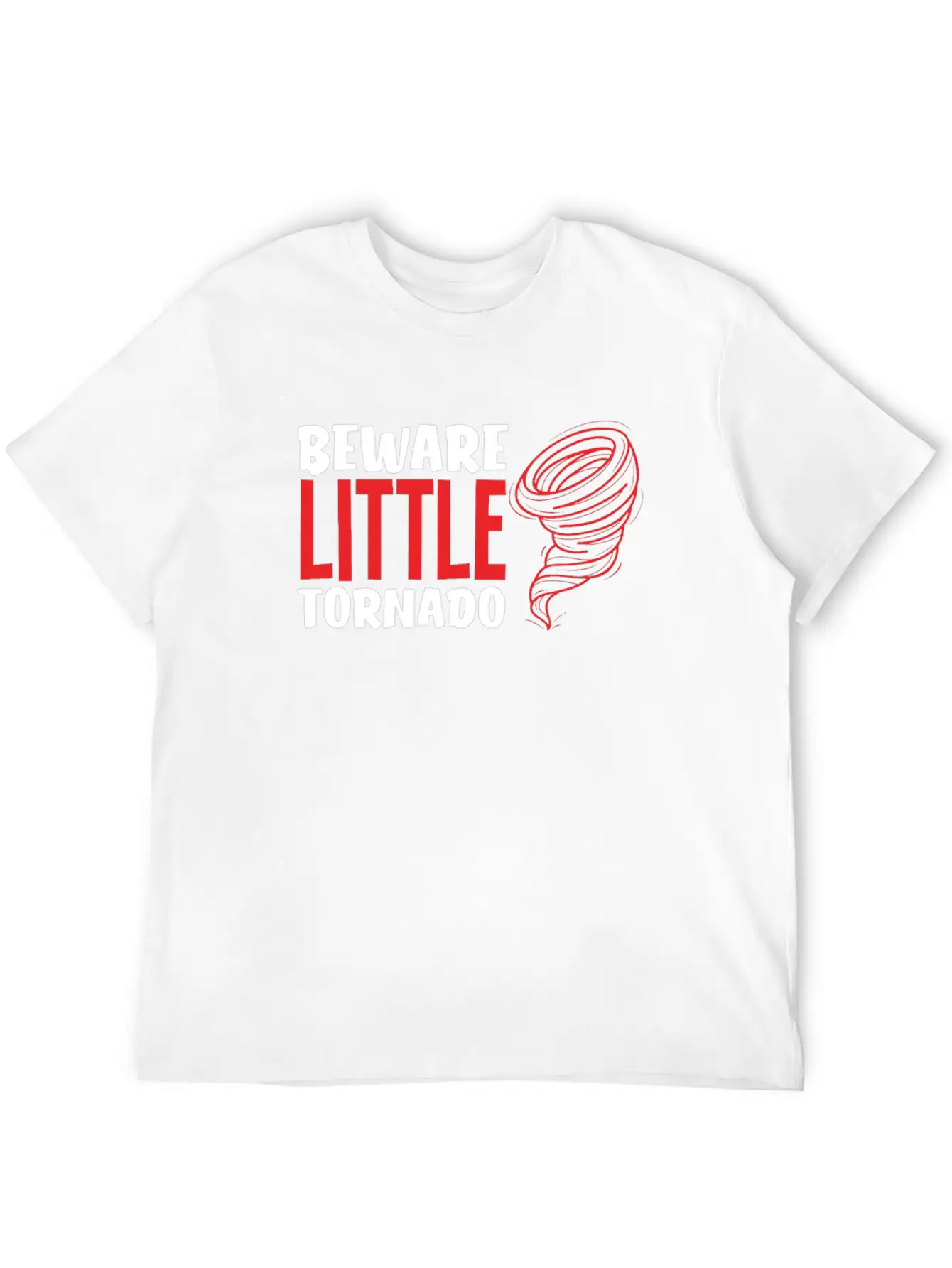 Storm Chaser Beware Little Tornado Timeless Short Sleeve Tee – Comfy And Minimalist Design