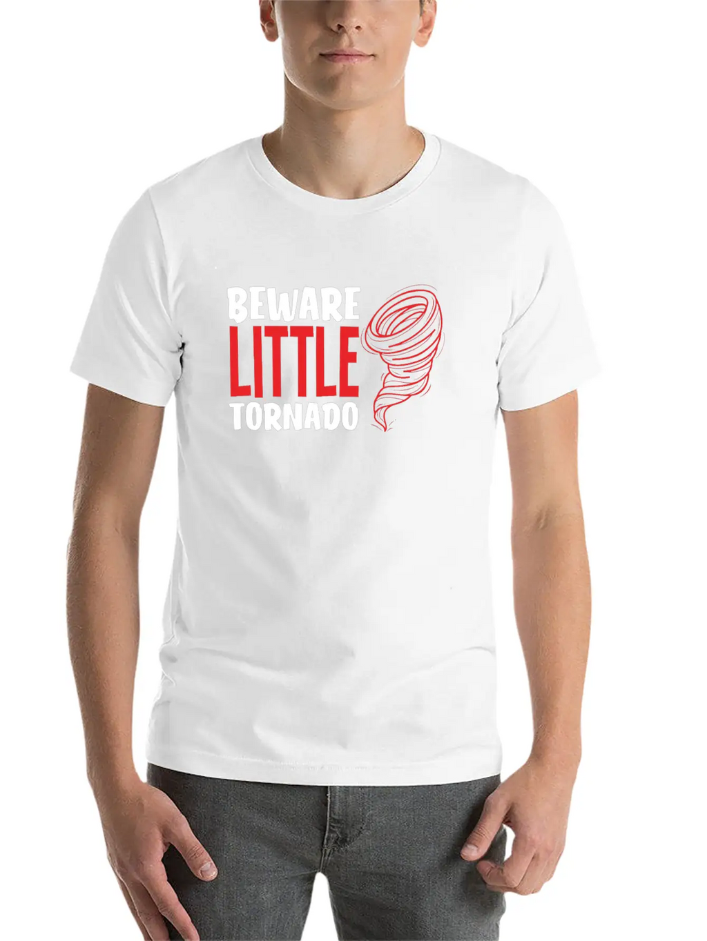 Storm Chaser Beware Little Tornado Timeless Short Sleeve Tee – Comfy And Minimalist Design