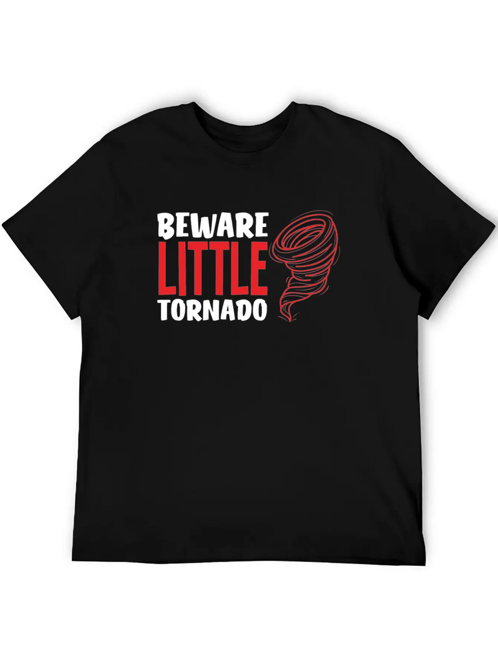 Storm Chaser Beware Little Tornado Timeless Short Sleeve Tee – Comfy And Minimalist Design